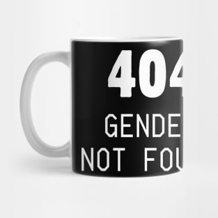 404 Gender not found Mug